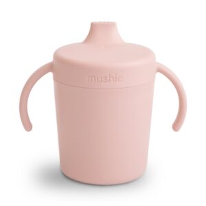 TAZA DIDÁCTICA CON ASAS SOLID Blush