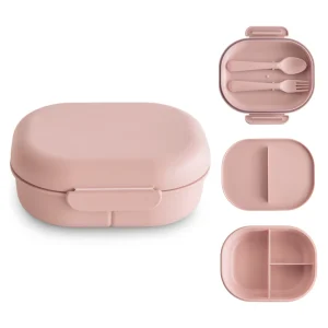 Caja de Almuerzo Mushie Color Blush